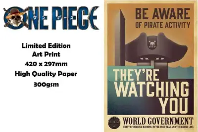 Figurine One Piece limited edition art print